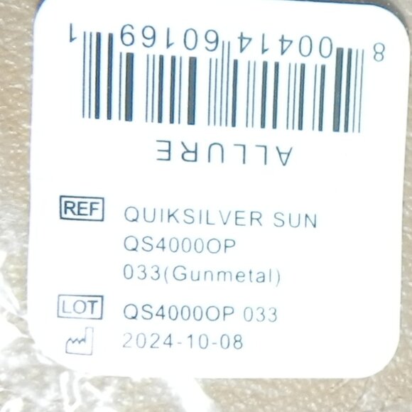 QUIKSILVER Aviator🕶Sunglasses Red Lens GunMetal Frame QS4000OP 033🆕📦⌚🏃💨⚡🚚 - Picture 15 of 16